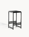 Eva Bar stool - Black oak
