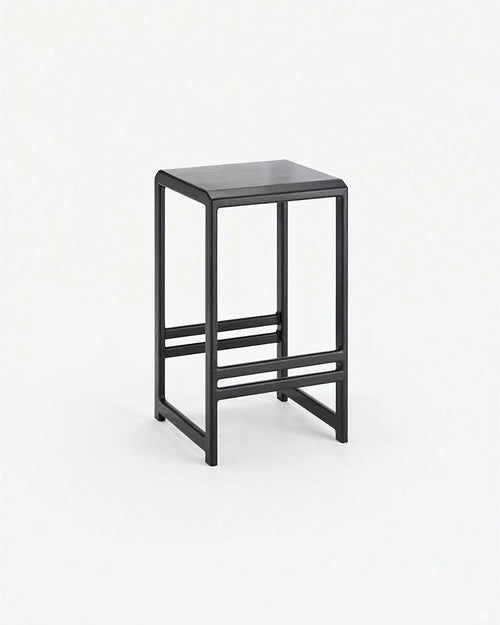 Eva Bar stool - Black oak