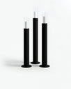 Thomas Floor candleholder - Set - Black