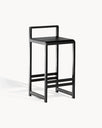 Tabouret de bar Ebba - Chêne noir