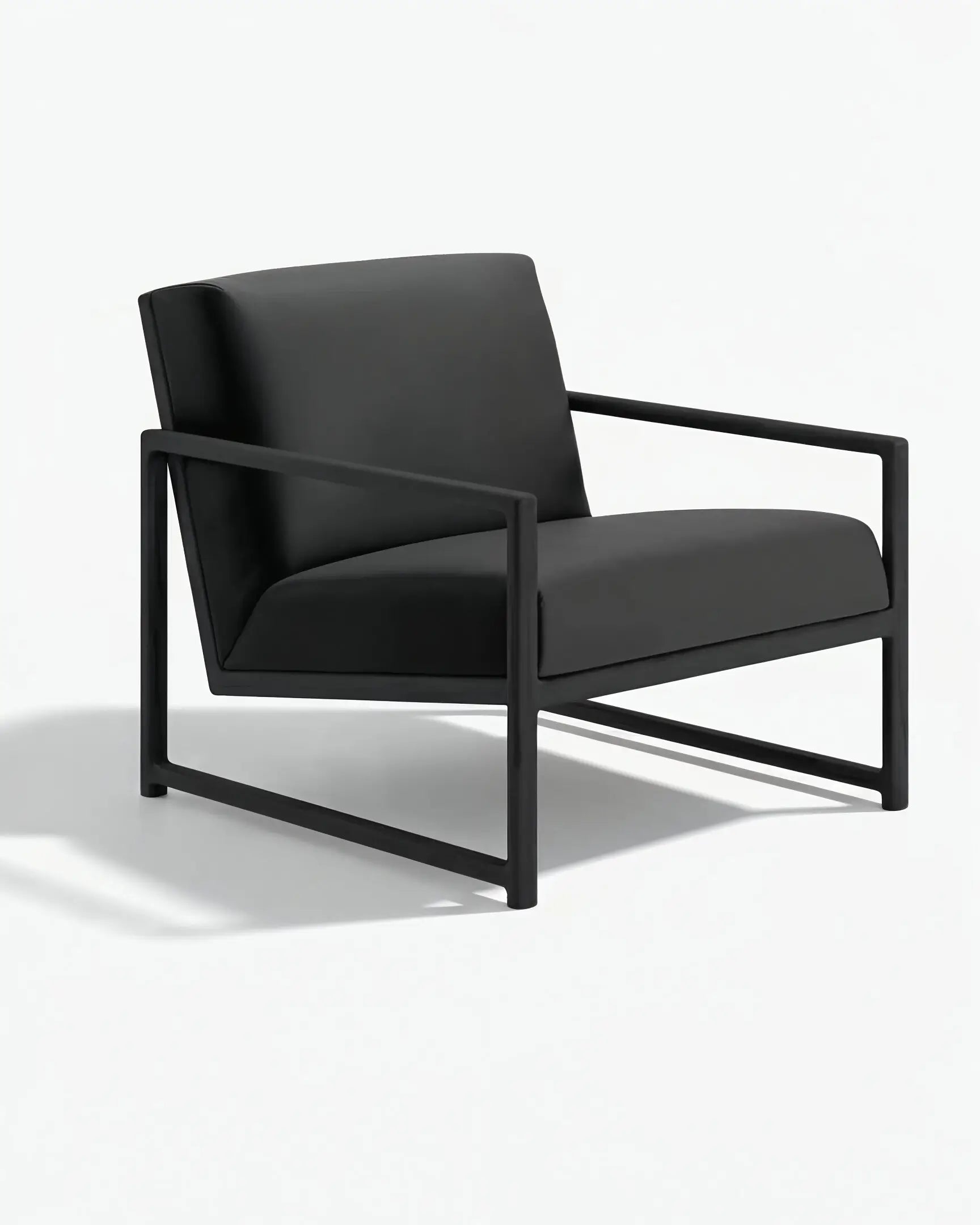 Kent Wood - Chêne noir - Cuir Jade black